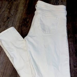Hollister white jeans women’s size 9R